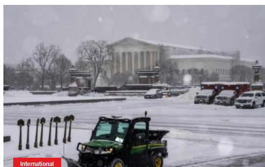 Etats-Unis: cinq morts et des températures glaciales après la première tempête hivernale de l’année