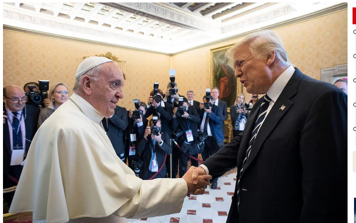 Le pape François condamne Trump pour sa politique anti-migrants, la Maison-Blanche riposte