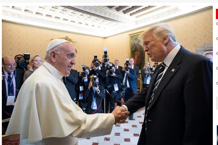 Le pape François condamne Trump pour sa politique anti-migrants, la Maison-Blanche riposte