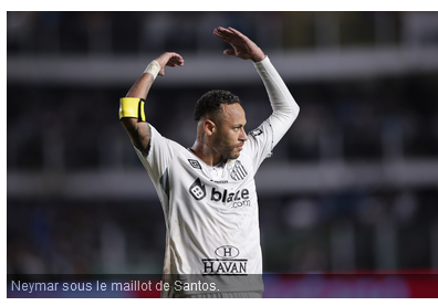 Santos : pour son premier match depuis son retour, Neymar a fait le show –