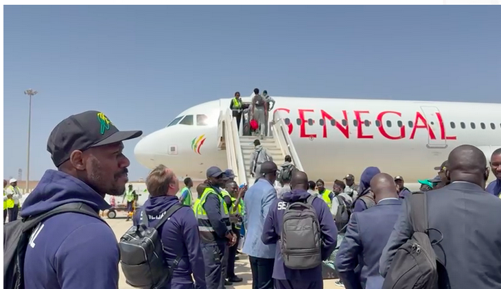 Soudan vs Sénégal : les Lions s’envolent pour la Libye (Leur voyage en images)